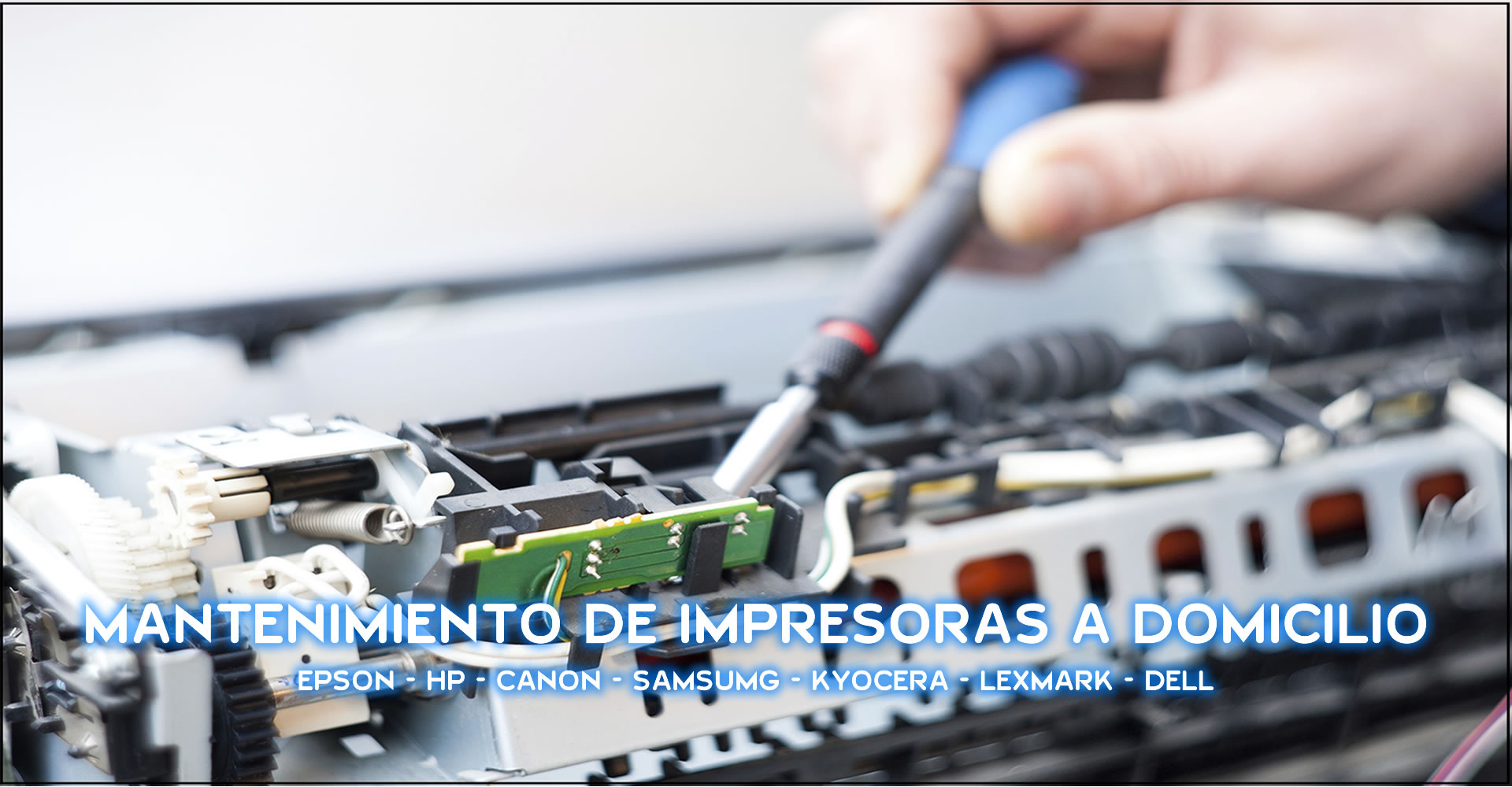 MANTENIMIENTO de IMPRESORAS a DOMICILIO