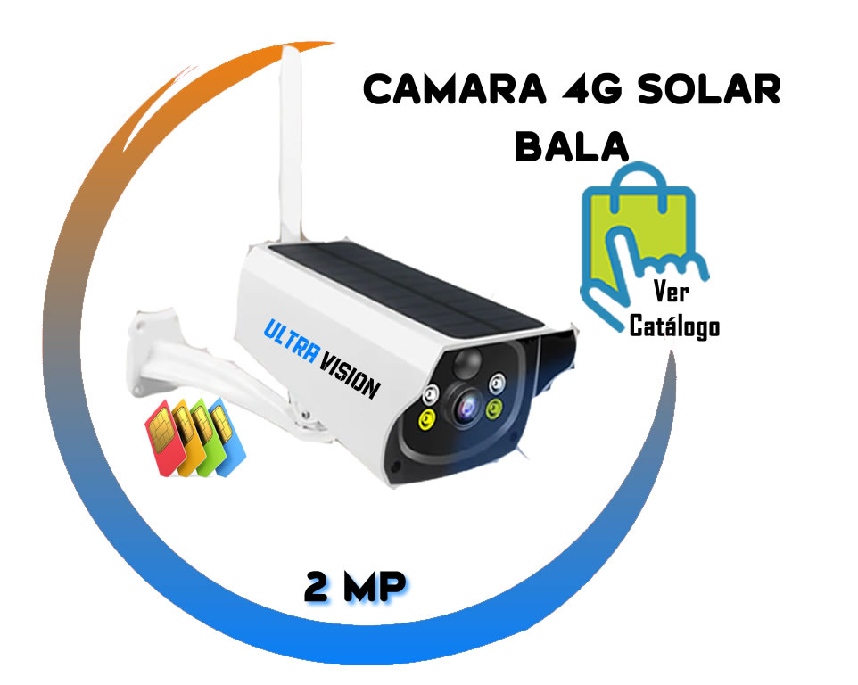 Cámara Solar 4G Bala