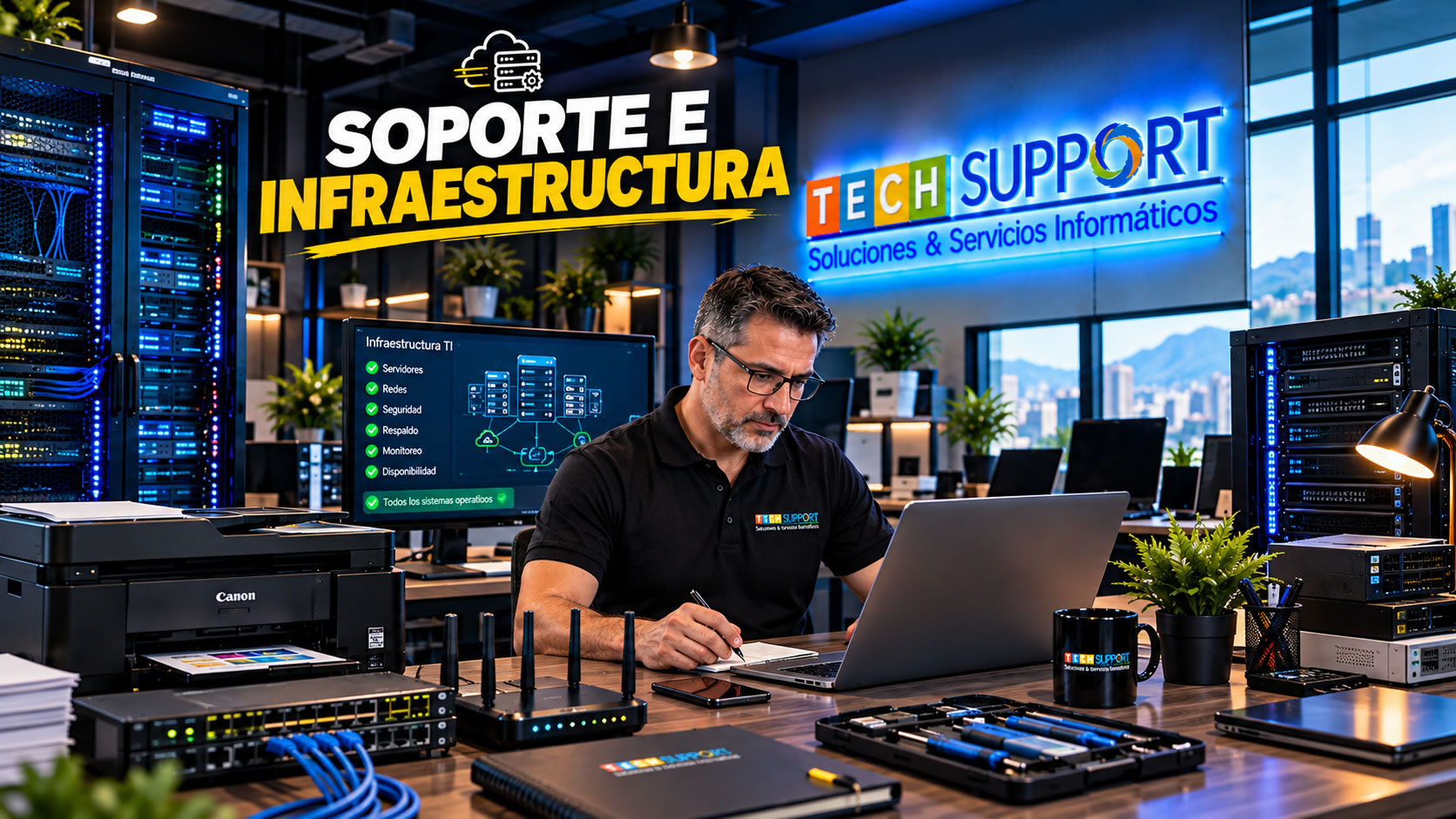 Soporte e Infraestructura Tech Support