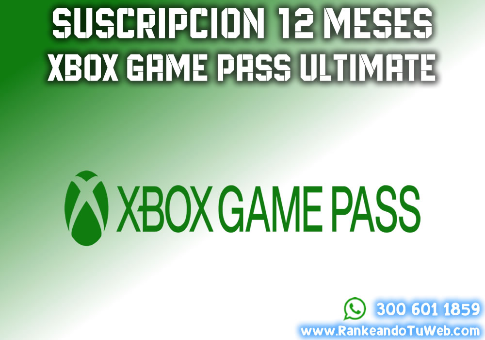 COMPRAR XBOX GAME PASS ULTIMATE BARATO | COLOMBIA  